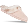 image:imageJessica Simpson Womens Faux Fur Clog  Comfy Furry Soft Indoor House Slippers with Memory FoamPink