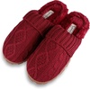 image:imageJessica Simpson Womens SlipperBurgundy Knit