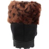 image:imageJessica Simpson Womens and Girls Microsuede Super Soft Bootie Slippers with Indoor Outdoor Sole Mommy amp Me Set OptionsLeopard