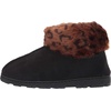 image:imageJessica Simpson Womens and Girls Microsuede Super Soft Bootie Slippers with Indoor Outdoor Sole Mommy amp Me Set OptionsLeopard