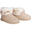 image:imageJessica Simpson Womens and Girls Microsuede Super Soft Bootie Slippers with Indoor Outdoor Sole Mommy amp Me Set OptionsSand