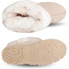 image:imageJessica Simpson Womens and Girls Microsuede Super Soft Bootie Slippers with Indoor Outdoor Sole Mommy amp Me Set OptionsSand