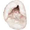 image:imageJessica Simpson womens Comfy Faux Fur House Slipper Scuff Memory Foam Slip on Antiskid SoleSlipperIvory