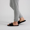 image:imageJessica Simpson womens Slideon Open Toe Slippers With Removable PatchesBlack