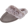 image:imageJessica Simpson Girls Comfy Slippers  Cute Faux Fur Slipon Shoes Memory Foam House SlipperGrey