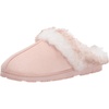 image:imageJessica Simpson Womens Faux Fur Clog  Comfy Furry Soft Indoor House Slippers with Memory FoamPink
