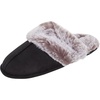 image:imageJessica Simpson womens Comfy Faux Fur House Slipper Scuff Memory Foam Slip on Antiskid SoleSlipperBlack