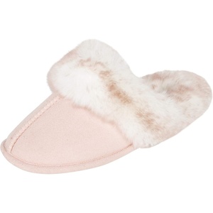 image:imageJessica Simpson Girls Comfy Slippers  Cute Faux Fur Slipon Shoes Memory Foam House SlipperPink