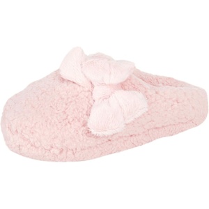image:imageJessica Simpson Girls Plush Marshmallow Slide on House Slipper Clog With Memory FoamPink