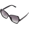 image:imageJessica Simpson Oval SunglassesBlack FrameGradient SmokeTinted Lens