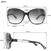 image:imageJessica Simpson Oval SunglassesTortoise FrameBrownRoseTinted Lens