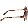 image:imageJessica Simpson Oval SunglassesTortoise FrameBrownRoseTinted Lens