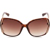 image:imageJessica Simpson Oval SunglassesTortoise FrameBrownRoseTinted Lens