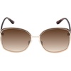 image:imageJessica Simpson Oversized Square SunglassesBrown Gold