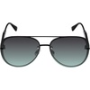image:imageJessica Simpson Womens Classic Elegant and Metal Aviator Pilot Sunglasses UV400 ProtectionBlack