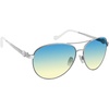 image:imageJessica Simpson Womens Classic Elegant and Metal Aviator Pilot Sunglasses UV400 ProtectionSilver  White