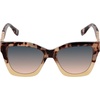 image:imageJessica Simpson Womens Eye Catching Rectangular SunglassesOatmeal Nude