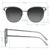 image:imageJessica Simpson Womens J6376 RSRGD Round Sunglasses Rose Rosegold One Size