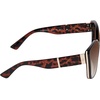 image:imageJessica Simpson Womens Jessica Simpson Flush Lens Cat Eye With Quilted Temple DetailTortoise