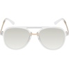 image:imageJessica Simpson Womens Metal Aviator Pilot SunglassesCrystal