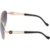 image:imageJessica Simpson Womens Metal Aviator Pilot SunglassesGold  Black