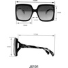 image:imageJessica Simpson Womens Oversized Square SunglassesNude  Tortoise