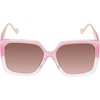 image:imageJessica Simpson Womens Oversized Square SunglassesPink Fade