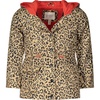 image:imageJessica Simpson Girls Lightweight Anorak Jacket with Jersey LiningLeopard Print
