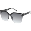 image:imageJessica Simpson Oversized Square SunglassesBlack White