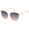 image:imageJessica Simpson Womens J6376 RSRGD Round Sunglasses Rose Rosegold One Size