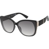 image:imageJessica Simpson Womens Jessica Simpson Flush Lens Cat Eye With Quilted Temple DetailBlack