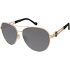 image:imageJessica Simpson Womens Metal Aviator Pilot SunglassesGold  Black
