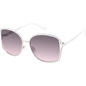 image:imageJessica Simpson Oval SunglassesSilver White