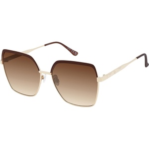 image:imageJessica Simpson Oversized Square SunglassesBrown Gold