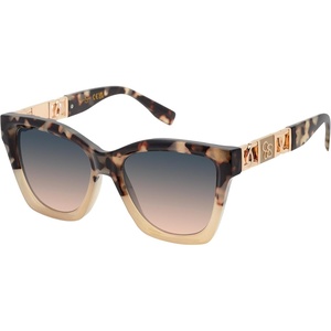 image:imageJessica Simpson Womens Eye Catching Rectangular SunglassesOatmeal Nude
