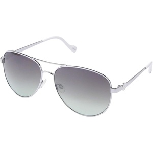 image:imageJessica Simpson Womens Metal Aviator Pilot SunglassesSilverAqua