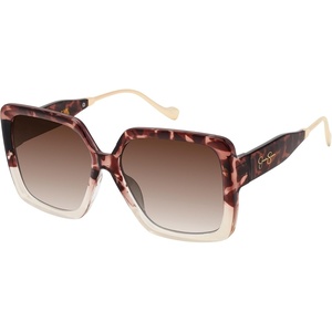 image:imageJessica Simpson Womens Oversized Square SunglassesTortoise Fade