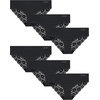 image:imageJessica Simpson Seamless Underwear For Women Lace Hipster Panties Cute Breathable and Comfortable Multipack Ropa InteriorBlack 6 Pack