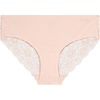 image:imageJessica Simpson Seamless Underwear For Women Lace Hipster Panties Cute Breathable and Comfortable Multipack Ropa InteriorPearlBlackBlush 6 Pack