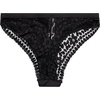 image:imageJessica Simpson Womens Tanga Underwear  3 Pack6 Pack Soft Microfiber Lace Back Panties  Breathable Underwear for WomenBlack 3pk