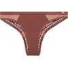image:imageJessica Simpson Womens Tanga Underwear  3 Pack6 Pack Soft Microfiber Lace Back Panties  Breathable Underwear for WomenRose 3pk