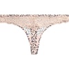 image:imageJessica Simpson Womens Thong Panties  6 Pack Seamless Lace Microfiber Underwear for Women SXLAnimal Pearl BlushBlackPearl Blush