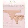 image:imageJessica Simpson Womens Thong Panties  6 Pack Seamless Lace Microfiber Underwear for Women SXLDolcePearlBlack