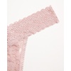 image:imageJessica Simpson Womens Thong Underwear  10 Pack Microfiber Stretch Lace Panties Soft amp Sexy LingerieBlushGardeniaDolcePale MauveBlack