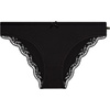 image:imageJessica Simpson Womens Underwear  10 Pack Seamless Bikini Briefs SXLBlackBlackDolceRoseGardenia