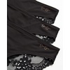 image:imageJessica Simpson Womens Underwear  3 Pack Microfiber Lace Bikini Panties SXLBlack