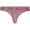 image:imageJessica Simpson Womens Underwear Breathable Thongs No Show Ladies Panties Soft Microfiber Stretch Lace Tanga 3 PackBlackGrape ShakeRose Smoke
