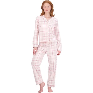 image:imageJessica Simpson Womens Pajama Set  2 Piece Cozy Long Sleeve Button Down Pajamas with Matching Pants Sizes SXLAngel Wing W Tickle