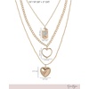 image:imageJessica Simpson 3 Layer Heart Necklace For Women 192