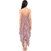 image:imageJessica Simpson Batik Long Border CoverUpFuschia Lace Front